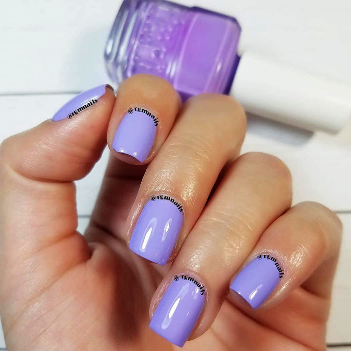 duri Nail Polish, 111S Sleeping Beauty Indigo, Pastel Lavender Purple, Opaque, 0.5 fl.oz.