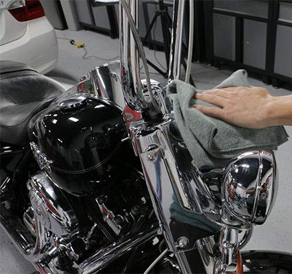 MIC35203 Workhorse Professional Grade Microfiber Towel, Gray (Safe for Car Wash, Home Cleaning & Pet Drying Cloths) 16 x 16, Pack of 3