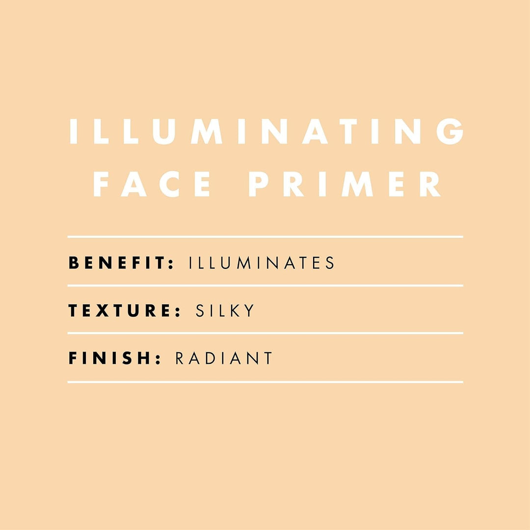 Cosmetics Illuminating Face Primer, Use as a Base for Your Makeup, Leaves Skin Glowing, 0.47 fl. oz.