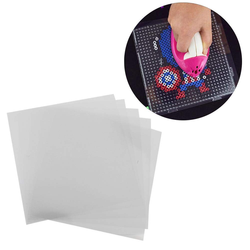 Toy Ironing Papers, Fuse Beads Pegboards Ironing Papers DIY Specified Iron Paper Accessories for Children Kids Puzzle Beans Craft Toy(Type A)