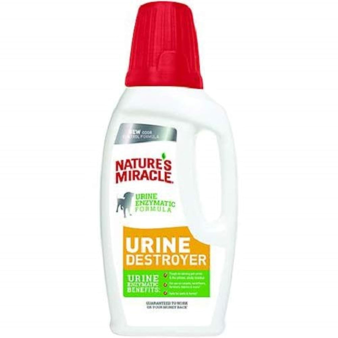 Nature's Miracle Urine Destroyer for Dogs, Light Fresh Scent, Tough on Strong Dog Urine and The Yellow Sticky Residue