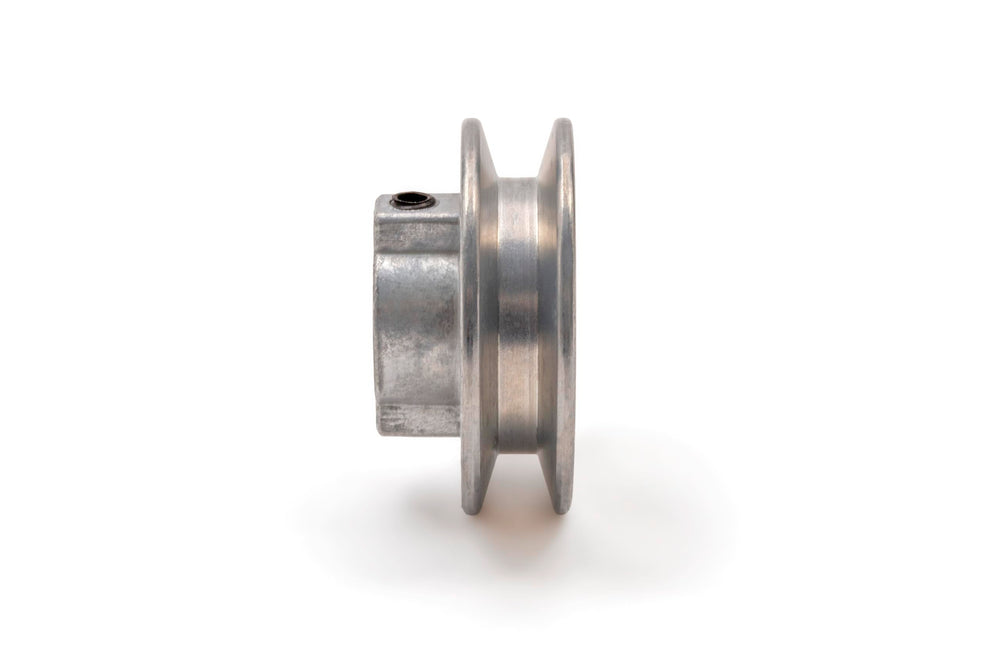 Terre Products, Heavy Duty 2.5 V-Groove Drive Pulley, Precision 5/8 Bore, Robust Z3A Zinc Alloy Die Cast Pulley
