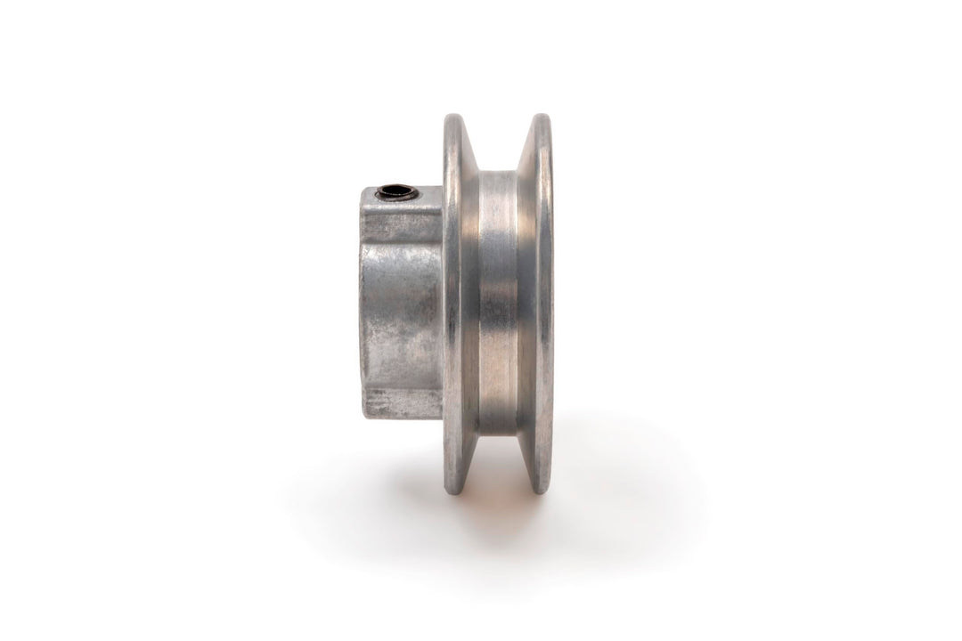 Terre Products, Heavy Duty 2.5 V-Groove Drive Pulley, Precision 5/8 Bore, Robust Z3A Zinc Alloy Die Cast Pulley