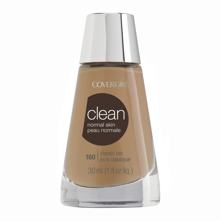 Clean Makeup Foundation Classic Tan 160, 1 oz (packaging may vary)