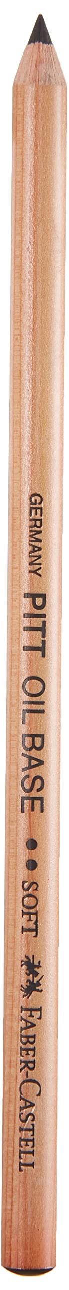 PITT Monochrome Artists' Pencil, Black, Oil Base, No. 2 Soft