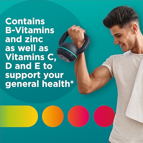 Men's Multivitamin Gummies, Tropical Fruit Flavors Made from Natural Flavors, 100 Count, 50 Day Supply