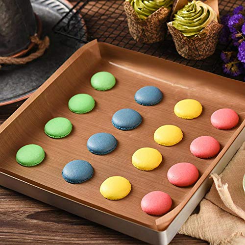 3 PCS PTFE Teflon Sheets for Heat Press Transfers Sheet 16 x 16 Non Stick Reusable Heat Resistant Craft Baking Mat