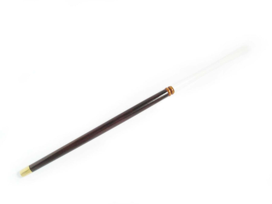 Audrey Hepburn 10.8 Slim Cigarette Holder Dark Brown White Stem !