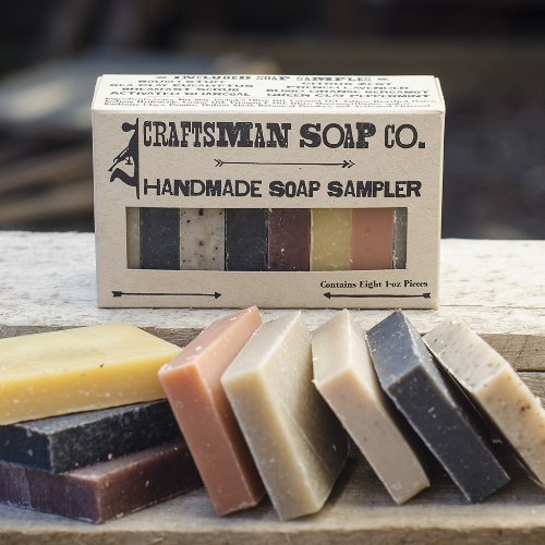 Craftsman Soap Co. Soap Sampler, 8-pieces All-natural Soap