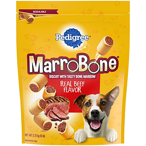 Dry Dog Treats MarroBone Real Beef Flavor, 6 lb. Bag