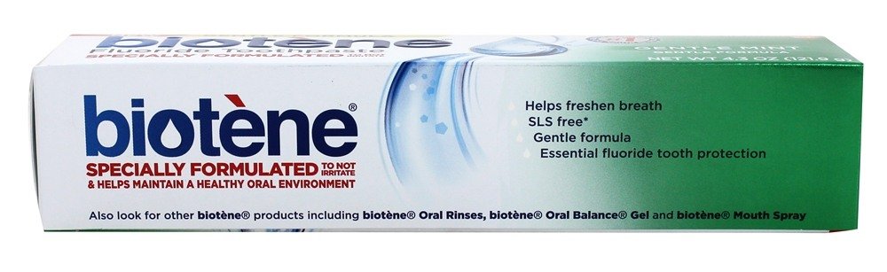 Gentle Formula Fluoride Toothpaste; Gentle Mint; 4.3 Oz