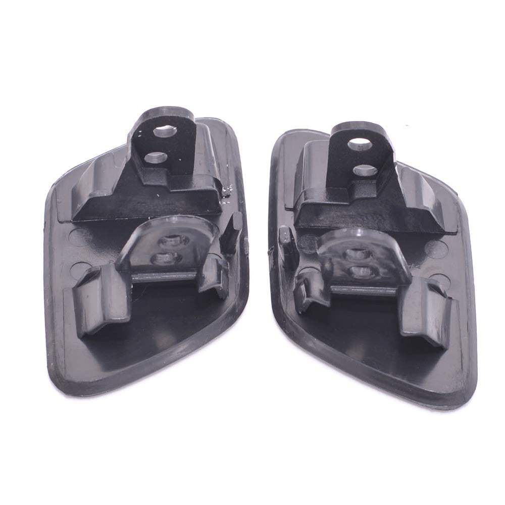 Headlight Washer Cover Cap 1 Pair Front Left And Right Compatible with BMW X5 E70 Driver & Passenger Side 51657199141 51657199142