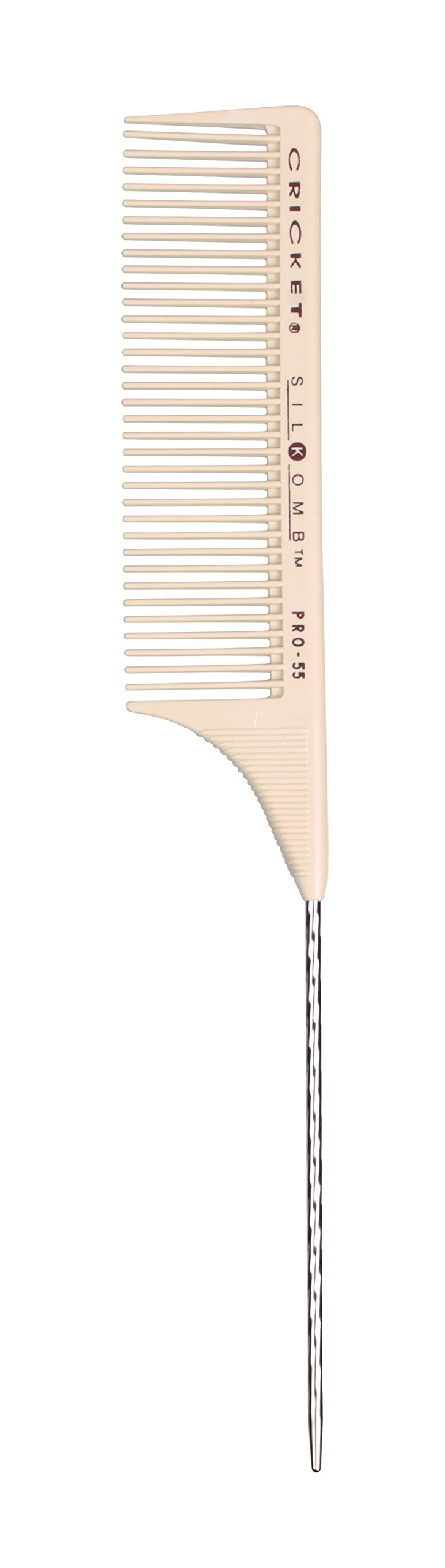 Silkomb Rattail Comb CB-78X Pro 55 Wide Toothed Rattail AD
