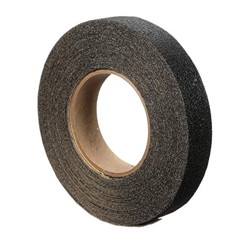 Safety-Walk Slip Resistant Tape Heavy Duty, 1 in x 60 ft, Anti-Slip Tread, Adhere Without Wrinkling, Curling, Tearing, Shrinking or Lifting, Self-Adhesive Backing, Quick & Easy Application (7731)