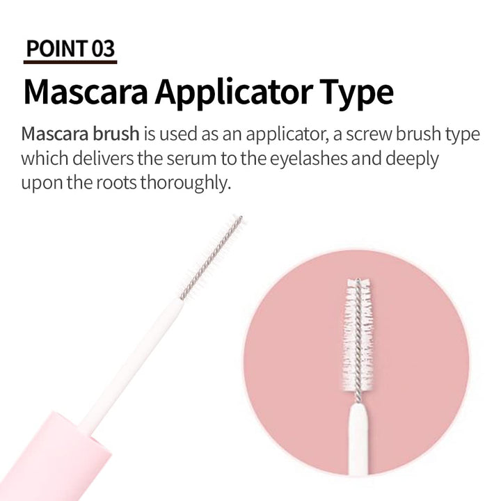 My Lash Serum 0.3fl.oz(9g) 21AD | Easy And Comfortable Daily Eyelashes Serum With Biotin | Appearance Of Longer, Thicker Looking Lashes | K-beauty