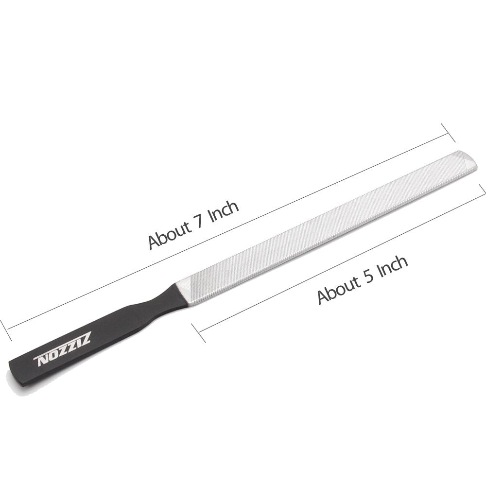 Stainless Steel Nail File 4 sides 7 inch Length