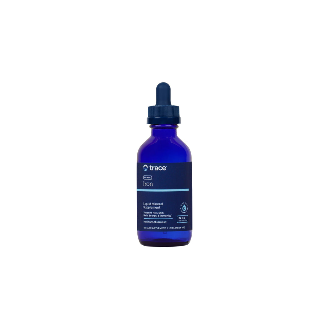 | Liquid Ionic Iron Dietary Supplement Drops | 22 mg Iron Supports Cognitive Function, Energy, Immune System | 1.9 fl oz, 46 Servings