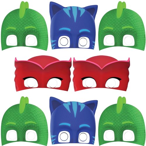 PJ Masks Paper Masks (8 ct)