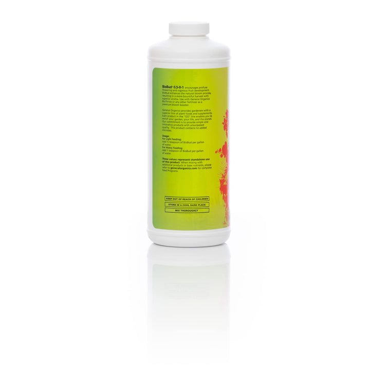General Organics BioBud, Bloom Plant Food, 0.5-0-1, 1 qt.