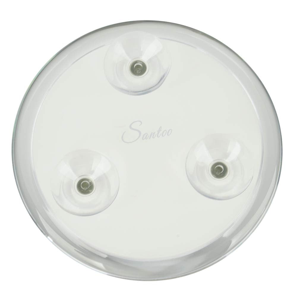 20X Magnifying Mirror with 3 Mounting Suction Cups - Use for Precise Makeup Application - Eyebrows/Tweezing - Blackhead/Blemish Removal - Bathroom/Travel Makeup Mirror, 4 Inch Round