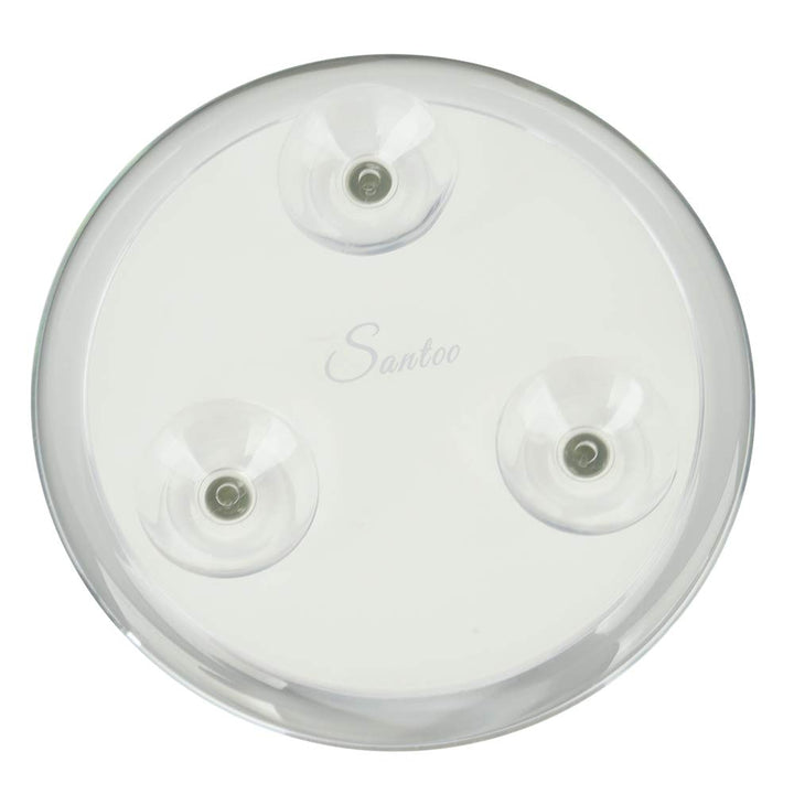 20X Magnifying Mirror with 3 Mounting Suction Cups - Use for Precise Makeup Application - Eyebrows/Tweezing - Blackhead/Blemish Removal - Bathroom/Travel Makeup Mirror, 4 Inch Round