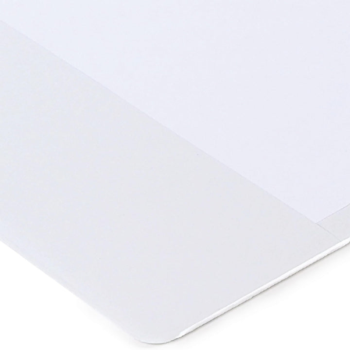 2 Inch 3 Ring Binder, Basic Round Ring View Binder, White (W362-44W)