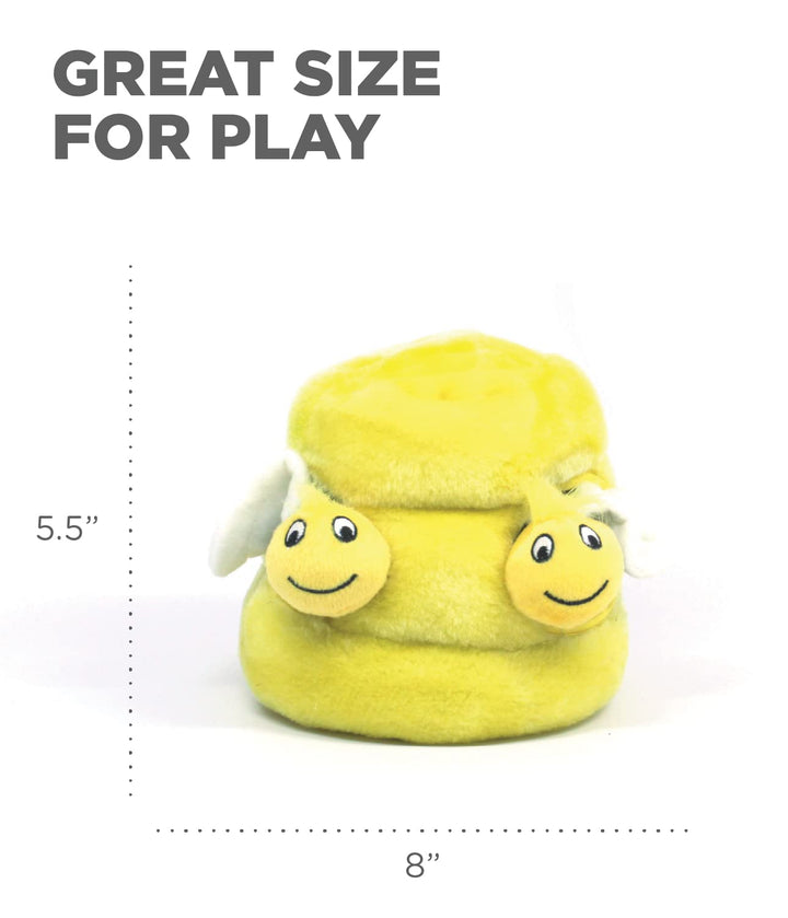 Hide A Bee Plush Dog Toy Puzzle