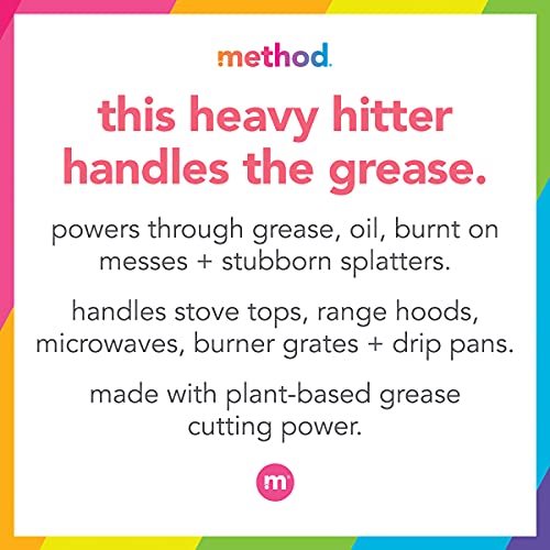 Heavy Duty Degreaser, Lemongrass Scent, Oven Cleaner & Stove Top Cleaner, 28 Oz Spray Bottle (Pack of 1),(Packaging may vary)