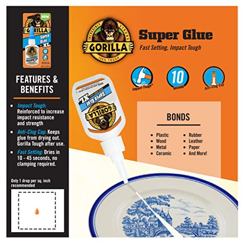 Super Glue XL, 25 Gram, Clear, (Pack of 1)