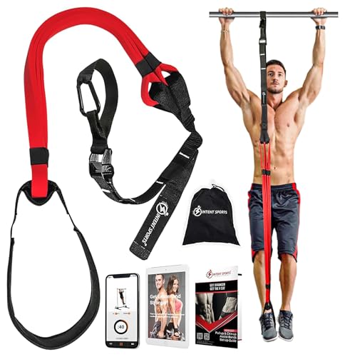 Pull Up Assist Bands - Assistance and Resistance Bands for Pull-Up, Fitness, Body Stretching, Chin Up, Weightlifting, Powerlifting, Heavy Duty, Exercise Videos, eBook (Patented)