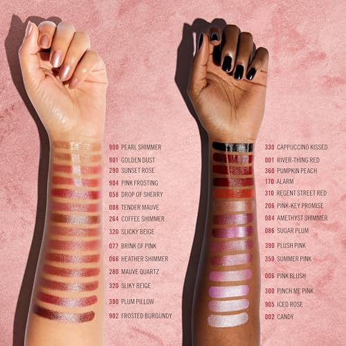 Lasting Finish Lipstick - Up to 8 Hours of Intense Lip Color with Color Protect Technology and Exclusive Black Diamond Complex - 066 Heather Shimmer, .14oz