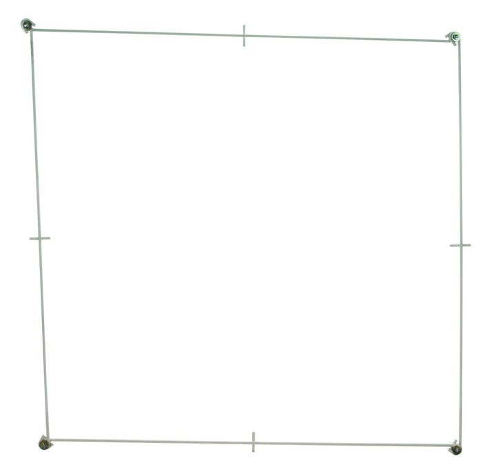 Folding Quadrat - 0.5 Meters Square - Steel Frame
