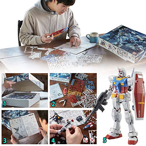 Bandai Hobby MG Freedom Gundam (Ver. 2.0) Gundam Seed 1/100, Multi-Colored, 8 (BAN204883)