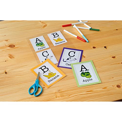 Self-Sealing Laminating Pouches, Wallet Photo Size, Glossy Finish, 2 1/2 in. x 3 1/2 in., 5 Pouches