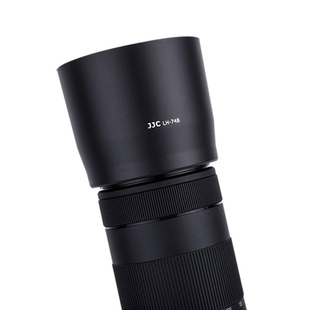 Reversible Lens Hood Shade for Canon EF 70-300mm f/4-5.6 is II USM Replaces Canon Lens Hood ET-74B, with Button to Lock or Release