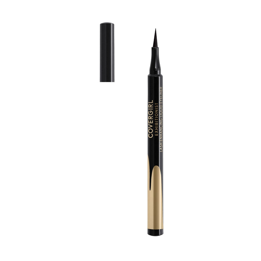 Exhibitionist Lash Enhancing Liquid Eyeliner, Matte Black