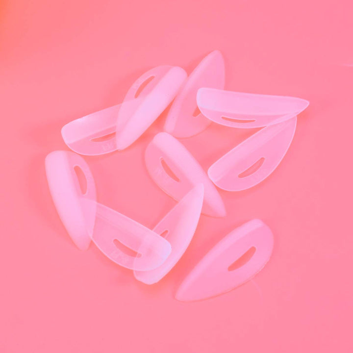 10 Pairs Eyelash Perming Curlers Perming Pads Lash Lift Rods Curler Shield Pads for Girls Ladies