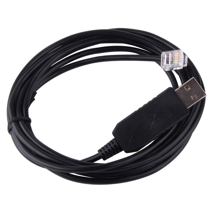 Meade LX200 GPS AUTOSTAR II Telescope Control Cable CP2102 Chip PC RS232 Serial RJ12 6P6C Upgrade Console Cable (Length:10feet/300cm)