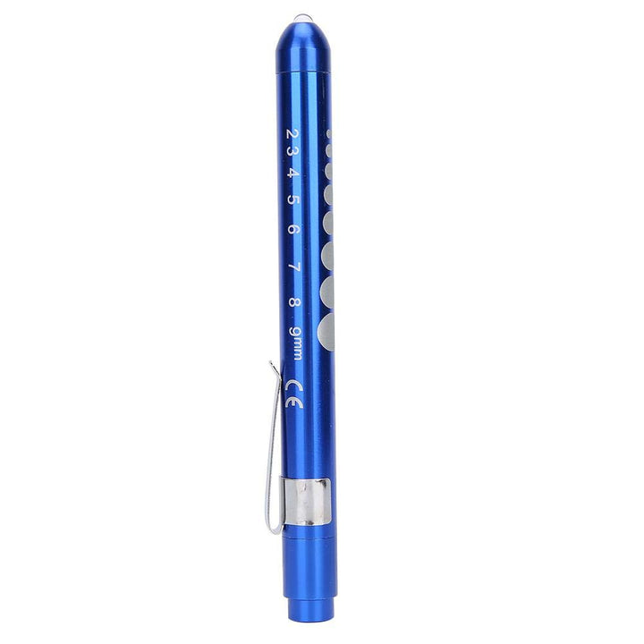 LED Penlight Professional Portable Diagnostic Lamp Clinical Pen Ophthalmic Examination Pupil Check Pen Light for Doctor Nurse(Blue)