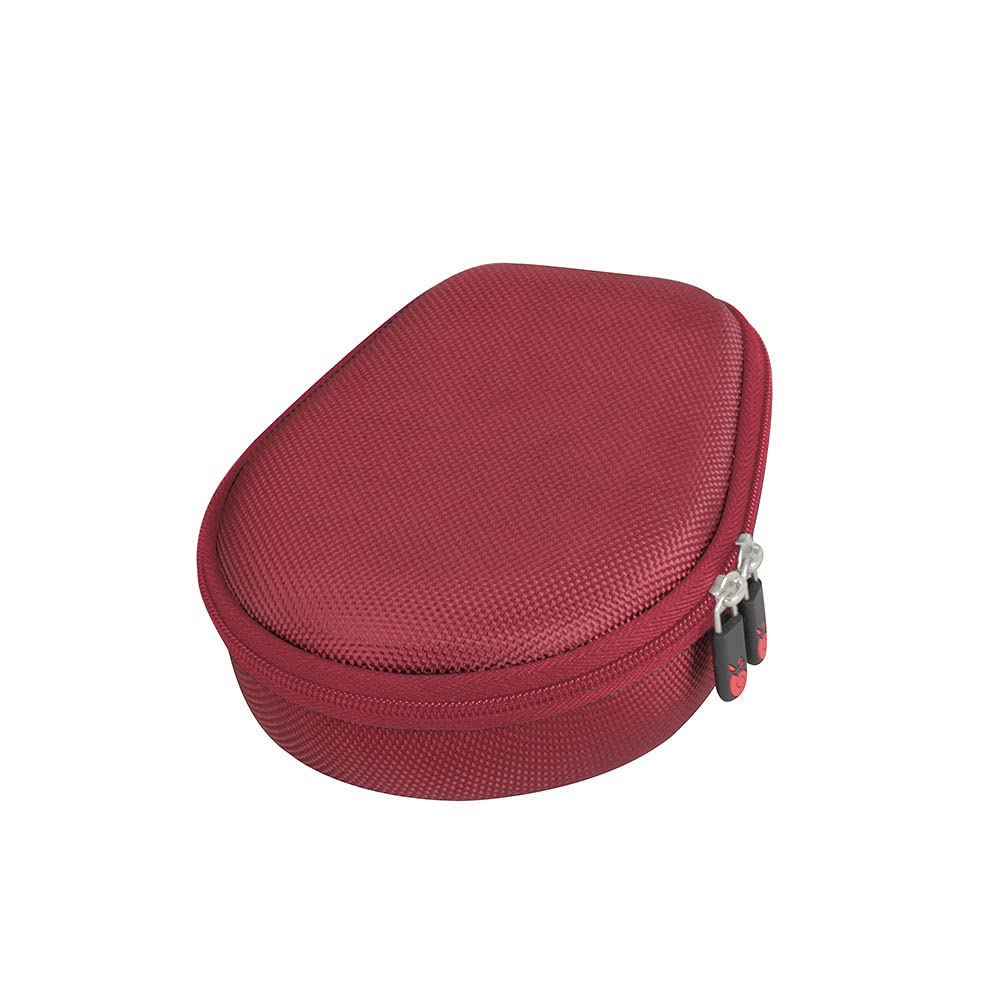 Case for AfterShokz Trekz Air/AfterShokz Aeropex/Titanium Mini/Shokz OpenRun Pro/SHOKZ OpenRun Pro 2 Open Ear Wireless Bone Conduction Headphones AS650 / AS800 (Canyon Red)