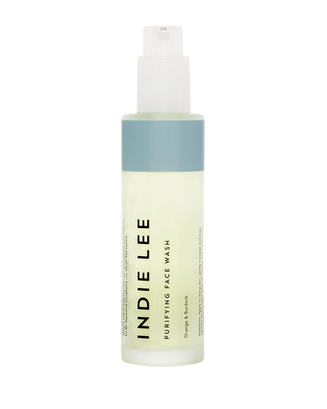 Purifying Face Wash - Hydrating Facial Cleanser + Makeup Remover - With Orange, Lavender, Burdock + Jasmine - Foam Face Wash for All Skin Types (125ml)