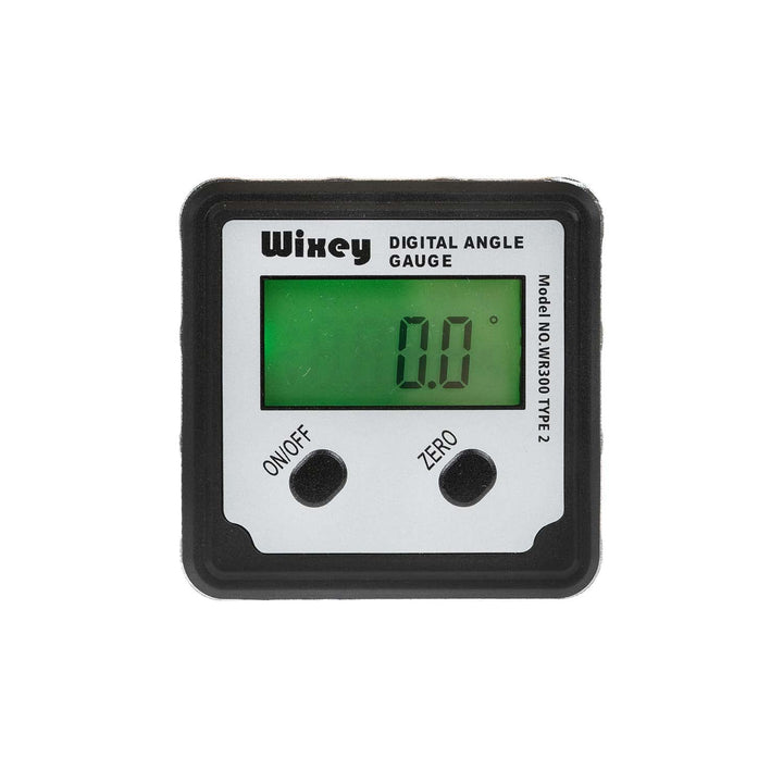 WR300 Digital Angle Finder Gauge with Magnetic Angle Finder Base and Backlit Digital Display Angle Ruler - 180 Degree Digital Electronic Level Accessory for Woodworking Tools