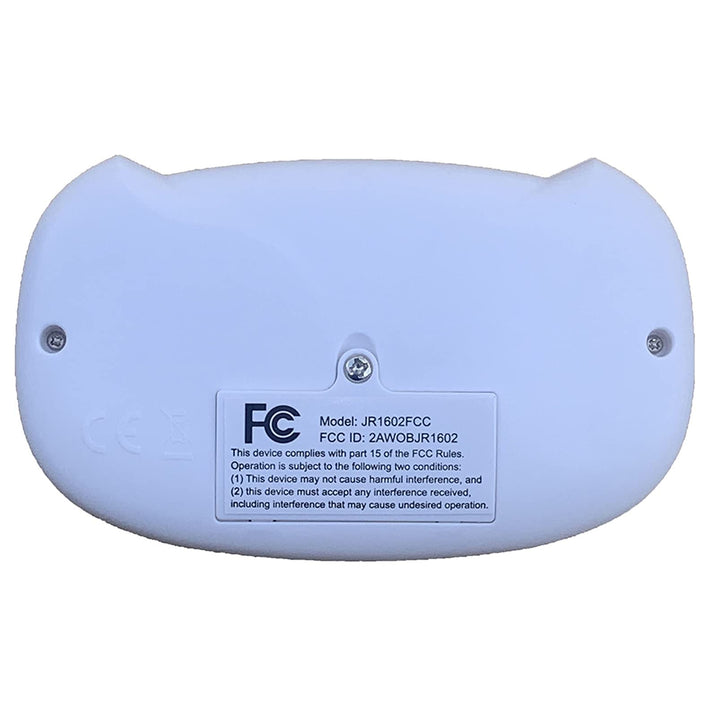 2.4G Bluetooth Remote Control Transmitter Children's Electric Riding Toy Car Replacement Parts White Remote Control,Model JR1602