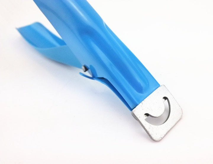 Blue : Yueton Color Coated Stainless Steel False Nail Tip Clipper Cutter Trimmer Manicure Pedicure Nail Art Tool (Blue)