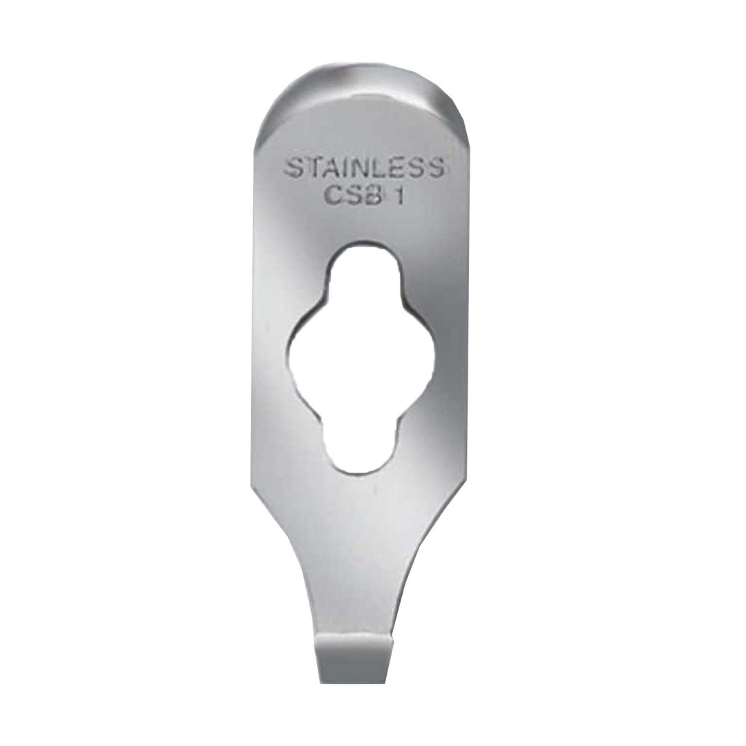 CS6 Soft-Grip Contour Scraper Set with 6 Blades and Blade File