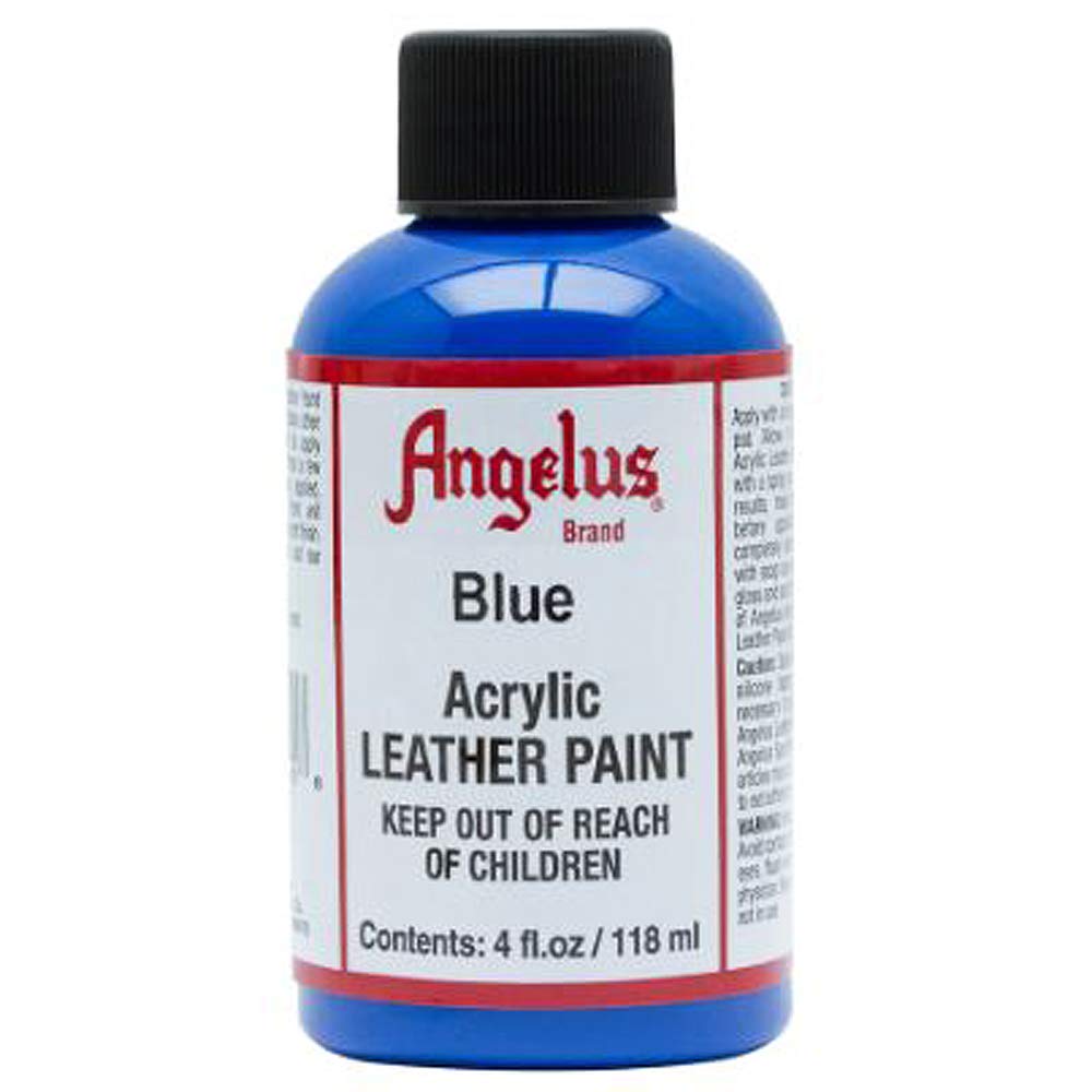 Acrylic Leather Paint, 4 Fl Oz (Pack of 1), Blue