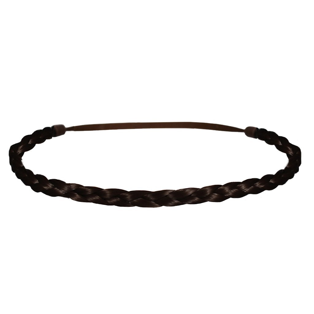 Dark Brown : Beauty Thin Braidie Head Band, Dark Brown, 0.05 Ounce