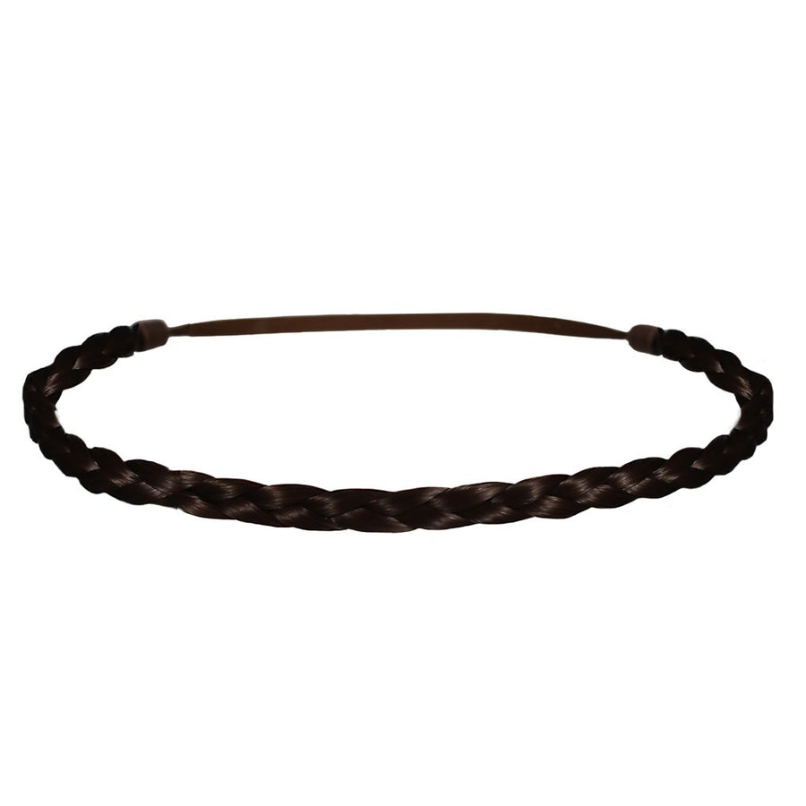 Dark Brown : Beauty Thin Braidie Head Band, Dark Brown, 0.05 Ounce