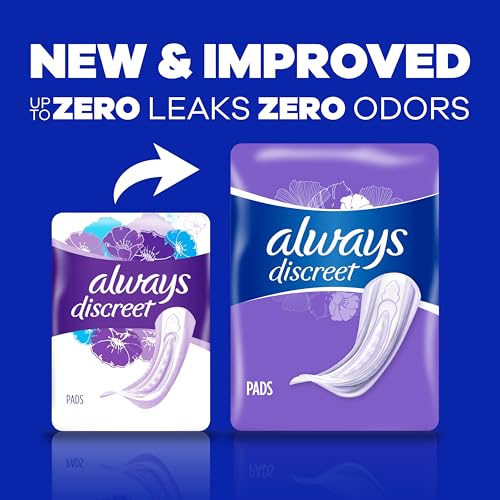 for Bladder Leaks, Ultimate Overnight, Long Length, 28 Pads (Packaging May Vary)