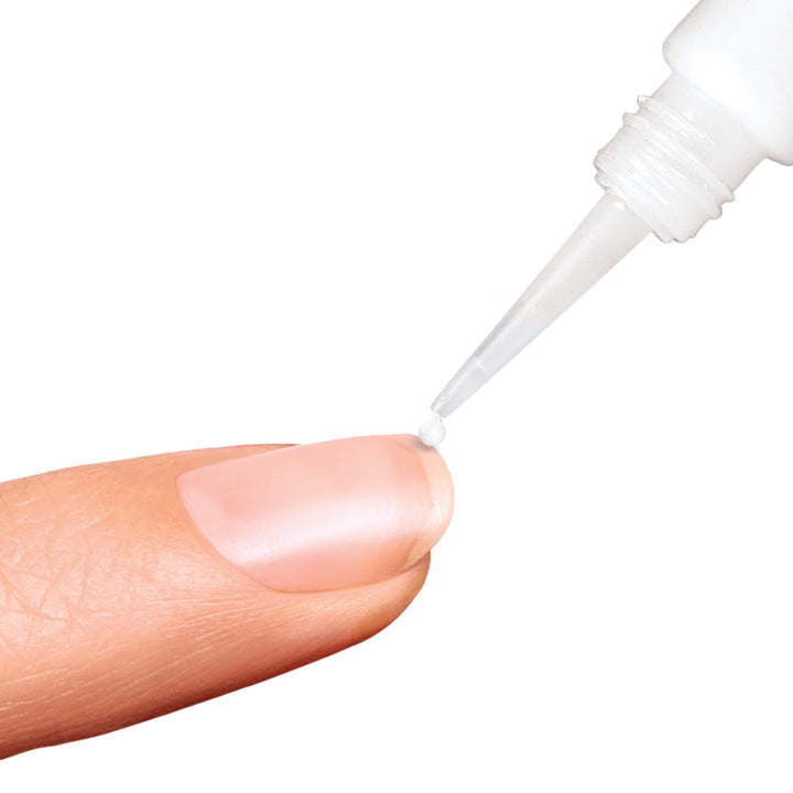 PowerFlex Precision Nail Glue - Fast Drying Adhesive for Glue-On Nails & Repairs with Precision Tip Nozzle, Ideal for Tips & Wraps, Net Wt. 0.10 oz (3g)